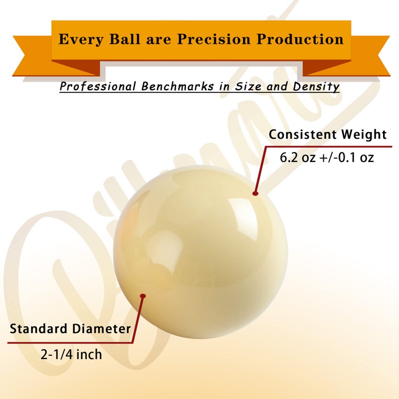 Billmart Billiard Balls Set 16 Pool Table Balls - Image 3